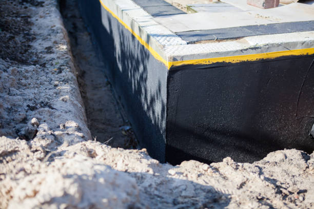 Residential Wet Basement Repair installation at a Avilla, IN home by SJ Waterproofing Pros